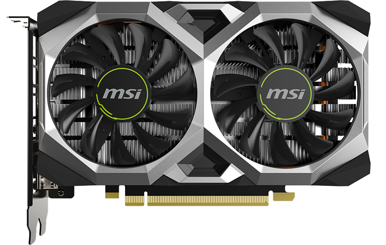 MSI Ventus GeForce GTX 1650 4GB GDDR6 PCI Express 3.0 x16 Video